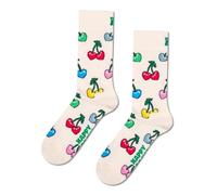 happy socks - Cherry Heart Sock Weiß - Gr. - 38