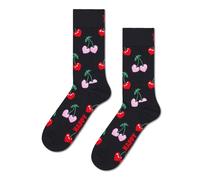 happy socks - Cherry Heart Sock Schwarz - Gr. - 38