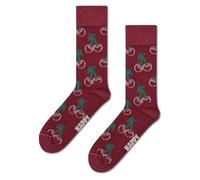 Happy Socks CHERRY PLANT DYE SOCK (DE/NL/SE/PL, Numerisch, 41, 46, Regular, Regular, MEHRFARBIG)