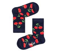 Happy Socks Socken "Cherry" in Schwarz - Größe 24-26 | Babysocken Strumpfhosen