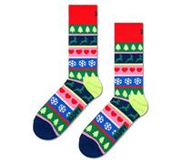 Happy Socks Christmas Stripe Half Socks Mehrfarbig EU 36-40 Mann (Herstellerartikelnummer: P000265-4300-36-40)