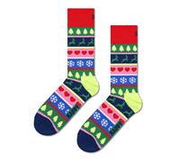 Happy Socks Christmas Stripe Half Socks Mehrfarbig EU 36-40 Mann (Herstellerartikelnummer: P000265-4300-36-40)