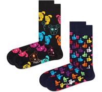 Happy Socks Unisex 2-pack Classic Dog, Mehrfarbig, 41-46 EU