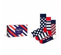 Happy Socks Damen Socken 'Classic Stripe' mehrfarbig, Größe 36-40, 4587883 Mischfarben 39,5