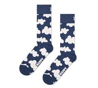 Happy Socks Socken Cloudy, Baumwolle, Damen & Herren, Marine/Weiß, Größe 36-40