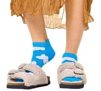 Happy Socks 1er Pack niedrige Socken, gestreifte bunte Baumwolle Sommersocken, lustig Geschenkbox für Damen und Herren (P000399, DE/NL/SE/PL, Numerisch, 41, 46, Regular, Regular)