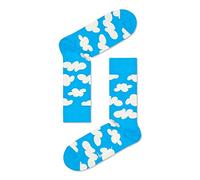 Happy Socks Cloudy Sock, farbenfrohe und verspielte, Socken für Männer und Frauen, Blau (36-40)