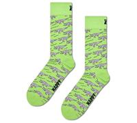 Happy Socks Crocodile Sock (DE/NL/SE/PL, Numerisch, 41, 46, Regular, Regular, Grün)