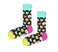 Happy Socks Damen Funny Cat Sock, Multicolour, 36-40