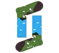 Happy Socks Damen Little House On The Moorland Socken, Multi, 36-40