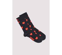 Happy Socks Damen Kurze Socke Blau 36-40 Blau