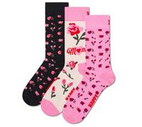 Happy Socks Damen Socken, 3er Pack - Mother´s Day, Geschenkbox, gemischte Farben Mothers 36-40