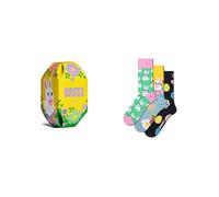Happy Socks Socken Easter Socks 3er Pack Damen Baumwolle Gelb 36-40
