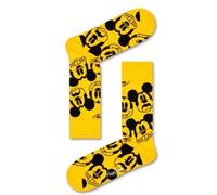 Happy Socks Disney Face It Mickey Sock Gelb Baumwolle Gr 36/40