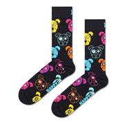 Happy Socks Socken Feinstrick-Hundesocke Unisex Schwarz Gr. 41-46