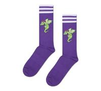 Happy Socks DRAGON SNEAKER SOCK (DE/NL/SE/PL, Numerisch, 41, 46, Regular, Regular, LILA)