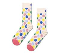 Happy Socks Tagessocke Crew Egg (Osterei) beige - 1 Paar, Größe 36-40