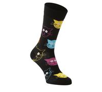 Happy Socks Feinstrick-Socken Damen schwarz, 41-46