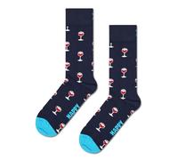 Happy Socks GLASS OF WINE SOCK (DE/NL/SE/PL, Numerisch, 36, 40, Regular, Regular, blau)