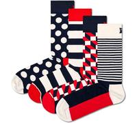 Happy Socks Classic Navy Geschenkset Socken 4 Paar XBDO09 36-40