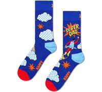 HAPPY SOCKS Happy Socks Herren Socken - Father's Day, Geschenkbox, Farbmix (HSocks-1er-FD) 41-46 Flying Super Dad