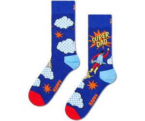 HAPPY SOCKS Happy Socks Herren Socken - Father's Day, Geschenkbox, Farbmix (HSocks-1er-FD) 41-46 Flying Super Dad