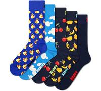 Happy Socks Unisex Socken, 5er Pack - Motivsocken, Kurzsocken, Baumwolle Rubber Ducks 36-40