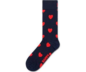 HAPPY SOCKS Happy Socks Unisex Socken - Love, Valentinstag, Geschenkbox (HSocks-1er-LO) 36-40 Heart Socks Navy