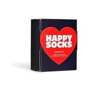 Happy Socks Heart Gift Set 1-Pack Socks (DE/NL/SE/PL, Numerisch, 41, 46, Regular, Regular, Mehrfarbig)