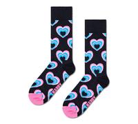happy socks - Heart In Heart Sock Schwarz - Gr. - 38