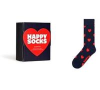 Happy Socks Heart Sock Gift Box Marine gemustert Baumwolle Gr 36/40