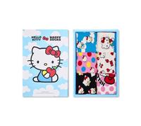 Happy Socks Hello Kitty 6-Pack Gift Set Baumwolle Socken Damen Herren Schwarz 41-46