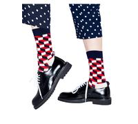 Happy Socks Herbstspaß Geometrische Herrensocken - Größe: 41-46