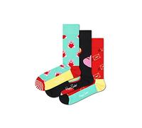 Happy Socks Herren 3er Pack I Love You Geschenkset Socken, Multi, M