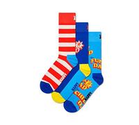 Happy Socks Herren Socken Vater des Jahres 3er-Pack Geschenkset Baumwolle Größe 41-46