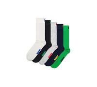 Happy socks 5P Solid Socks Multi-colour-2 Baumwolle Gr 41/46