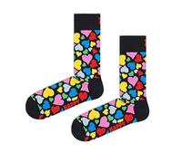 Happy Socks Herz Socken - lustige Heart Socken - witzig Geschenk - Größe 41-46