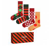 Happy Socks Holiday Classics Geschenkset Socken 4 Paar XHCG09-4300 Größe:41-46