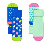 Happy Socks Ice Cream Anti-slip Kids Socken 2 Paare