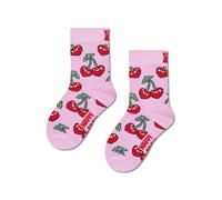happy socks - Kids Cherry Heart Sock Rosa - Gr. - 18