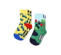 Happy Socks - Happy Socks Kids Into the Wild Socks 2-Pack, Mehrfarbig mehrfarbig, 7-9Y
