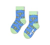Happy Socks Kids STAR WARS™ Grogu Mood Baumwolle Socken Kinder Blau Grün 4-6Y