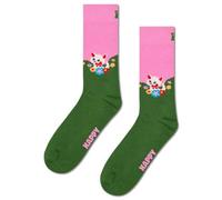 Happy Socks KITTEN AND FLOWERS SOCK (DE/NL/SE/PL, Numerisch, 41, 46, Regular, Regular, Grün)