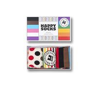 Happy Socks LGTBIQ Gay Pride Socken, 3er-Pack, lustige und originelle Regenbogensocken in Geschenkbox, 3er-Pack Pride, 36-40