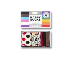 Happy Socks LGTBIQ Gay Pride Socken, 3er-Pack, lustige und originelle Regenbogensocken in Geschenkbox, 3er-Pack Pride, 36-40