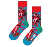 Happy Socks MARVEL™ AVENGERS SCARLET WITCH SOCK (DE/NL/SE/PL, Numerisch, 36, 40, Regular, Regular, Mehrfarbig)