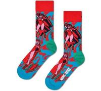 Happy Socks MARVEL™ AVENGERS SCARLET WITCH SOCK (DE/NL/SE/PL, Numerisch, 41, 46, Regular, Regular, Mehrfarbig)