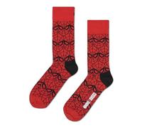 Happy Socks Marvel Spider Man Thwip Sock Rot Muster Baumwolle Gr 41/46