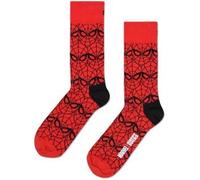 Happy Socks Marvel Spider Man Thwip Sock Rot Muster Baumwolle Gr 41/46