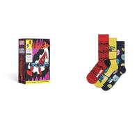 Happy Socks Marvel und Spider-Man Geschenkboxen für Comic-Liebhaber und Fans, 36-40 & 41-46